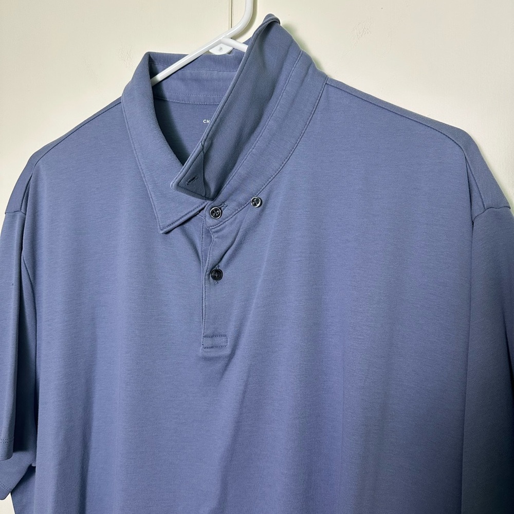 Charles Tyrwhitt Smart Polo - Steel Blue - XXL - Picture 3 of 5